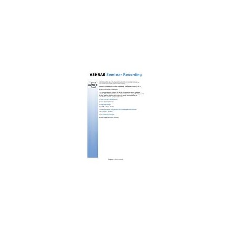 Seminar 07 -- Commercial Kitchen Ventilation: The Design Process (Part 1)