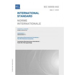 IEC 60050-442 Amd.3 Ed. 1.0 b:2019